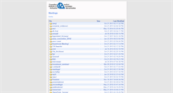 Desktop Screenshot of meetings.actuaries.ca