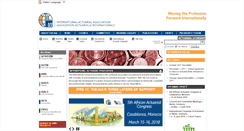 Desktop Screenshot of actuaries.org