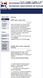 Mobile Screenshot of actuaries.si